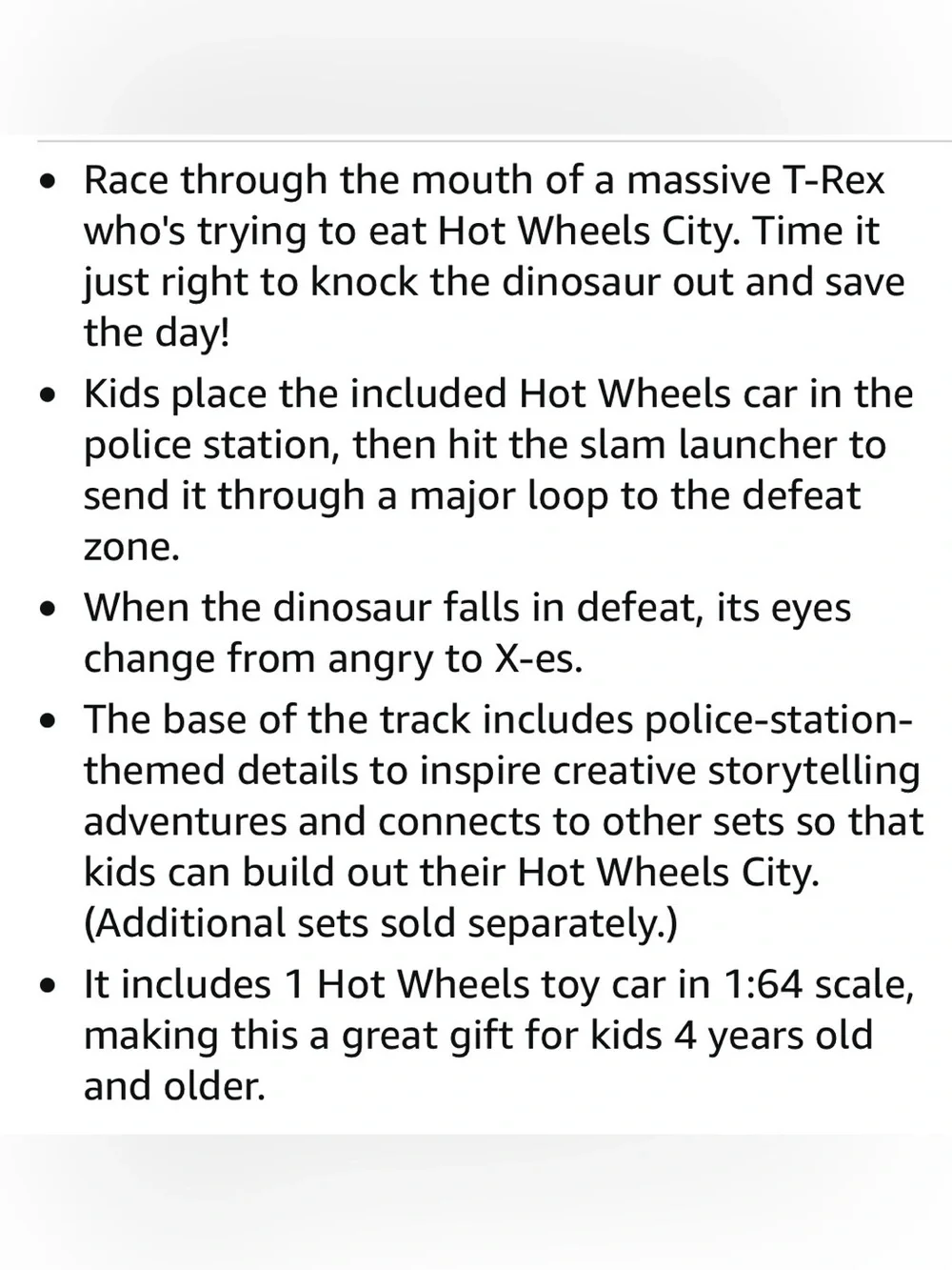Hot Wheels City Dinosaur